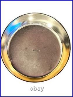 1980 Moscow Olympics USSR Souvenir Vase Silverplate Filigree Olympic Rings