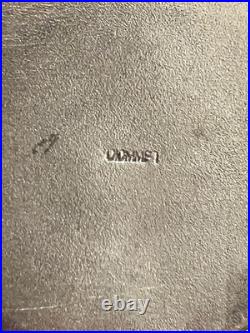 1980 Moscow Olympics USSR Souvenir Vase Silverplate Filigree Olympic Rings