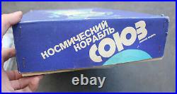 1985 Ogonek Soyuz Spacecraft Rocket Model Kit CCCP Soviet Union Space Russia