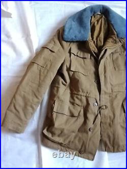 1985, USSR Army, war in Afghanistan, winter officer's jacket, New