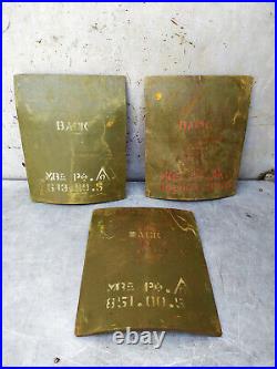 1x Level IV Ballistic Armor Plate 7.62 Size 11x12 USSR Vinage / $100 each