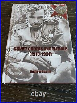 2020 NEW Soviet Orders and Medals (1918-1991) By Andrew Reznik Hardcover Book
