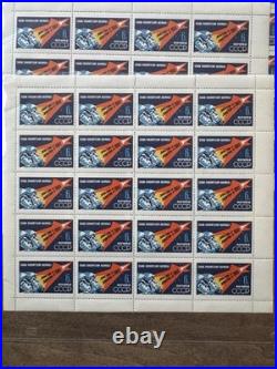 22 USSR Soviet Space Stamp Sheets Apollo Soyuz Vostok FDC MNH Space Collection