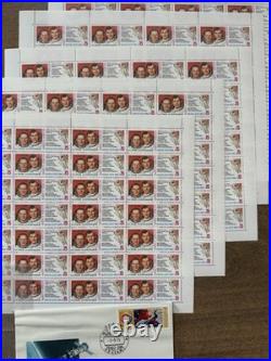 22 USSR Soviet Space Stamp Sheets Apollo Soyuz Vostok FDC MNH Space Collection