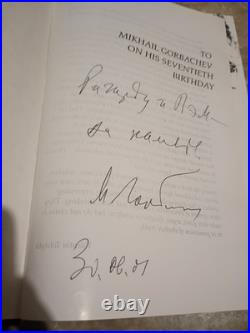 A Millennium Salute On His 70th Birthday Mikhail Gorbachev Signed USSR