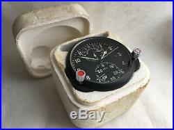 AChS 1 (K) USSR Russian Military Air Force Cockpit Clock