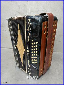 Accordion Musical Instrument Vintage Retro USSR Soviet