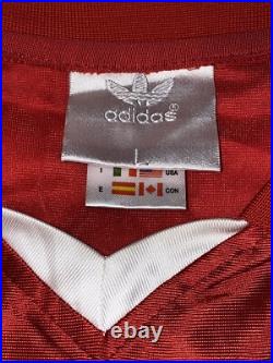 Adidas Soviet Union CCCP 1986 Jersey World Cup Men's Sz L VTG