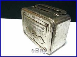 Antique Money box Piggy Bank 1920-30s Brass Early Era Soviet Union Russia USSR