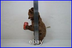 Antique USSR Wind Up Mechanical Bear Doll Toy with Key Working Figurine TEDDY