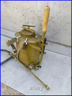 Army Backpack Sprayer Military Chemical Protection 1955 Vintage USSR