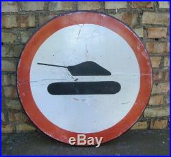 Attention tanks! Sign military training Real vintage metal USSR
