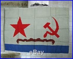BIG FLAG Legendary destroyer Gremyashchy 1951 Naval Fleet Soviet Union USSR