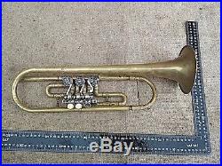 Brass Trumpet Vintage Original USSR Musical Instrument