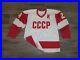 CCCP-Russia-Soviet-Union-Hockey-Jersey-Authentic-Sewn-Maska-M-Sergei-Makarov-MD-01-fj