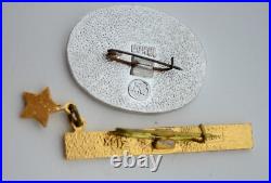 CCCP Soviet Union Communist Cold War Era Enamel Pin Lot 60's 70's Expo Olympics