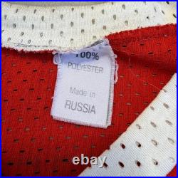 CCCP Tpetbrk #20 Russia Hockey Vintage RARE Soviet Union Red Large
