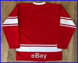 CCCP USSR Soviet Union ultra rare vintage Hockey jersey size M-L
