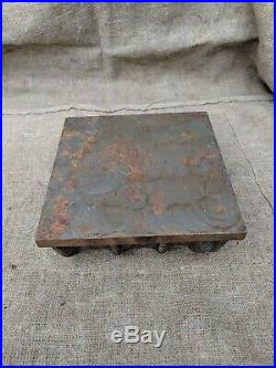 Cast Iron Surface Plate 10in Vintage USSR