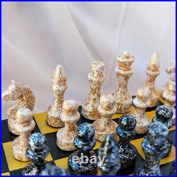 Chess Vintage Ussr Soviet Set Russian Antique Rare Tournament Gypsum Russia Made