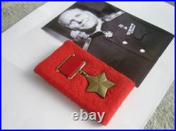 Cinematic Duplicate the Order of the Hero of the Soviet Union + Bonus Photo