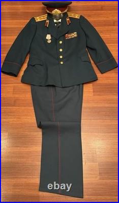 Clothes suit parade colonel internal soviet period Original