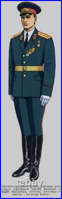 Clothes suit parade colonel internal soviet period Original