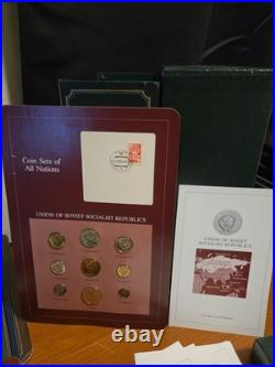 Coin Sets of All Nations Lot 100+ Union of Soviet Socialist Republics With Card