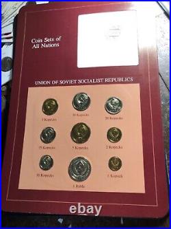 Coins of all nations union of Soviet socialist republic Russia