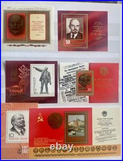 Cold War & Communist World Stamp Collection Album USSR Eastern Bloc and Rogues