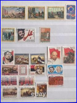 Cold War & Communist World Stamp Collection Album USSR Eastern Bloc and Rogues
