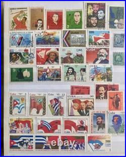 Cold War & Communist World Stamp Collection Album USSR Eastern Bloc and Rogues