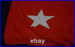 Cold War USSR Soviet Union Navy Ensign Flag of The Fleet Commander 39 x 24 1/4
