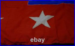 Cold War USSR Soviet Union Navy Ensign Flag of The Fleet Commander 39 x 24 1/4