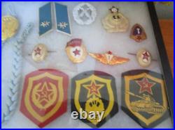 Collection Of Soviet Union Pins and Banners Replica