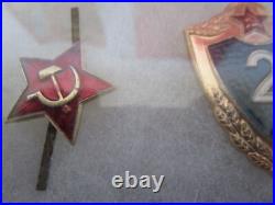 Collection Of Soviet Union Pins and Banners Replica