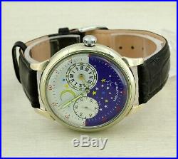 Cosmos Regulateur marriage mechanical men's wristwatch, 18 jewels