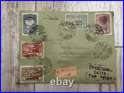 Cover Moscow Airmail Day of USSR Aviation Luftpost to Berlin 1939