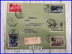 Cover USSR Sport Olympiad 1940 Moscow to Schweden