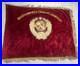 Double-Sided-Soviet-Velvet-Banner-Flag-USSR-Lenin-Emblem-Workers-Unite-Vintage-01-nzw