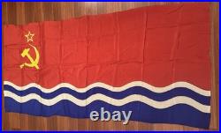 Exclusive set 13 big flags of the Soviet republics of the USSR period