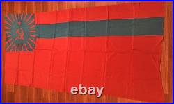 Exclusive set 13 big flags of the Soviet republics of the USSR period
