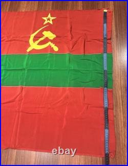 Exclusive set 13 big flags of the Soviet republics of the USSR period