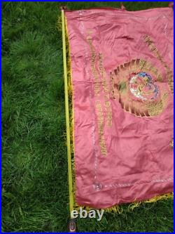 FLAG USSR COMMUNIST LENIN ORIGINAL 60's VINTAGE BANNER SOVIET UNION 155x110 cm