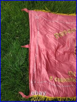 FLAG USSR COMMUNIST LENIN ORIGINAL 60's VINTAGE BANNER SOVIET UNION 155x110 cm