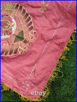FLAG USSR COMMUNIST LENIN ORIGINAL 60's VINTAGE BANNER SOVIET UNION 155x110 cm