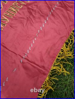 FLAG USSR COMMUNIST LENIN ORIGINAL 60's VINTAGE BANNER SOVIET UNION 155x110 cm