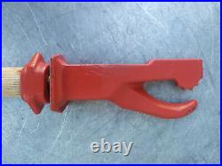 Fireman's Axe Firefighter Forced Entry Tool Bar Tools Grip Handle USSR Vintage