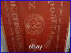 Flag Banner USSR Marxism Leninism Communism Propaganda History Soviet Union Old