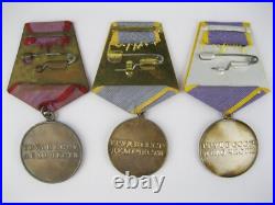 For Labor Valor For Labor Distinction original Silver Medal Soviet Union USSR